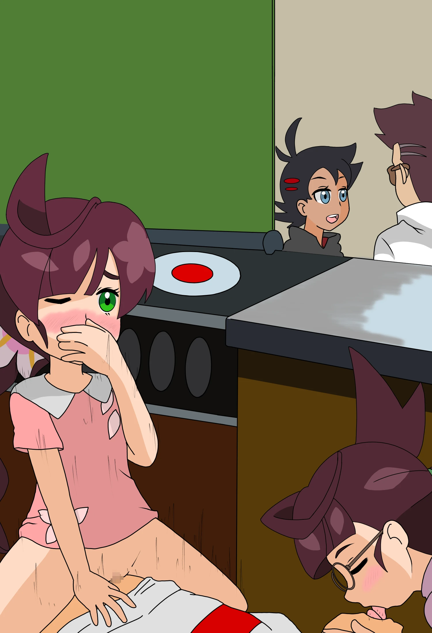 Satoshi and Koharu's Daily talk 7 porn comic picture 29