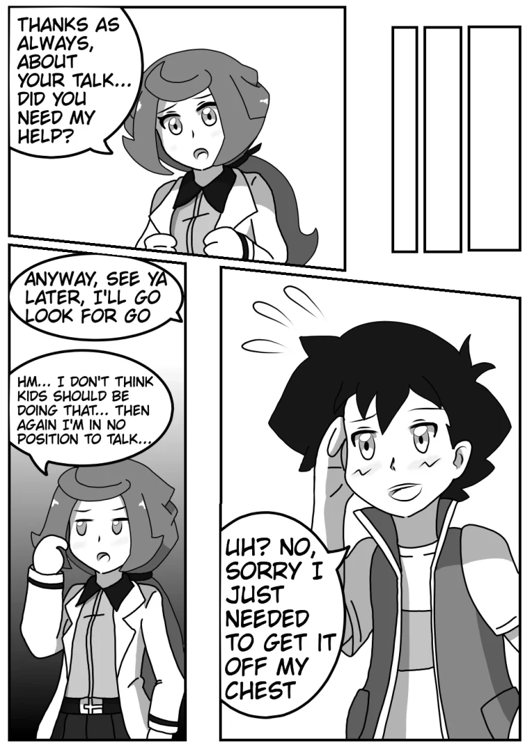 Satoshi and Koharu's Daily talk 7 porn comic picture 3