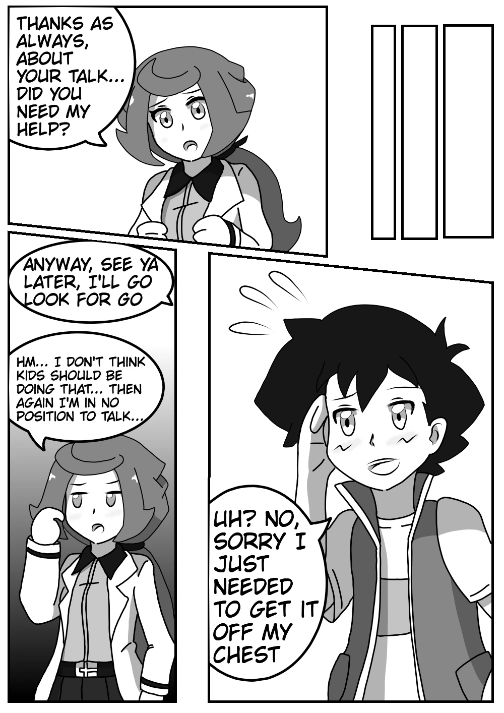 Satoshi and Koharu's Daily talk 7 porn comic picture 3