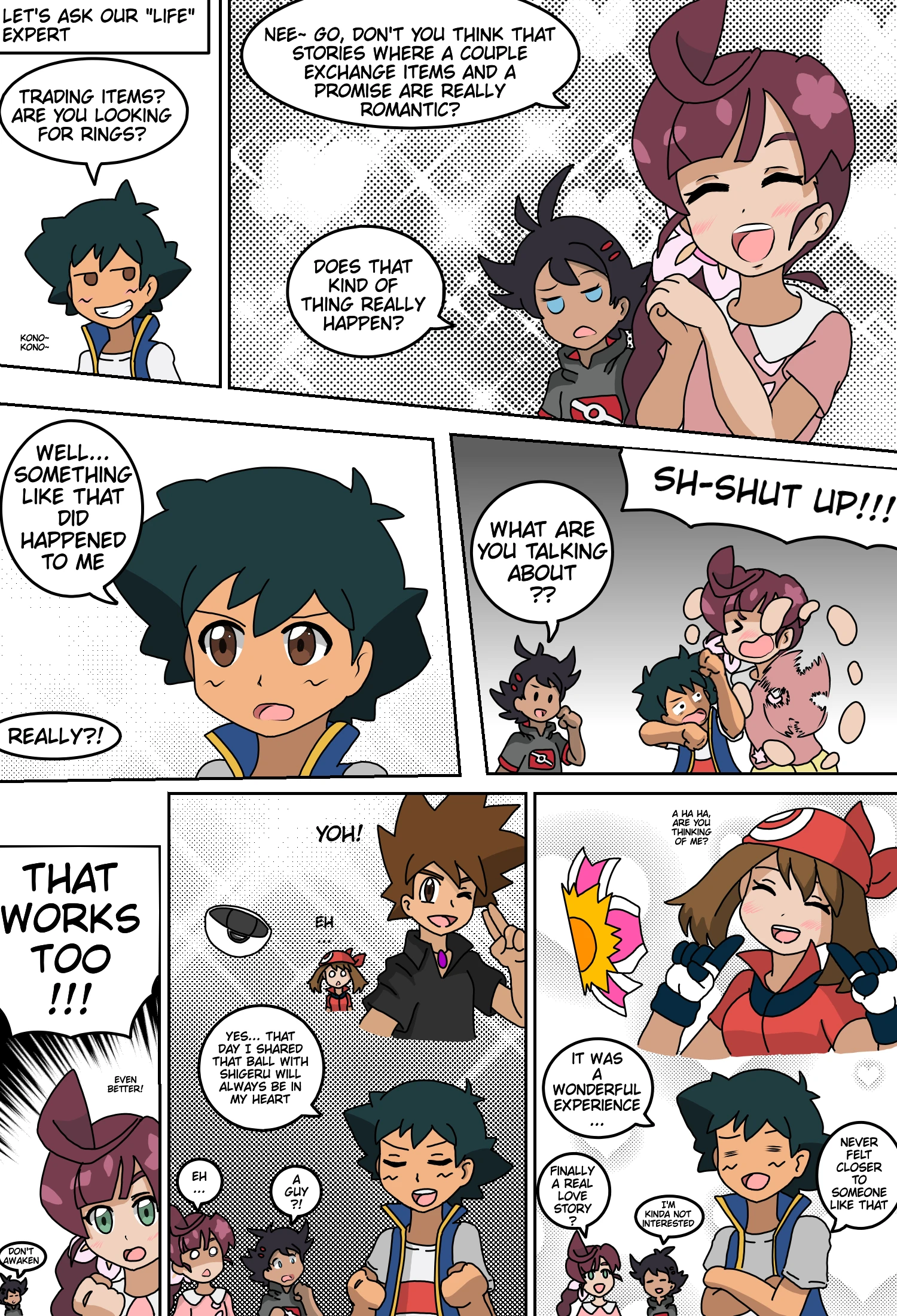 Satoshi and Koharu's Daily talk 7 porn comic picture 30