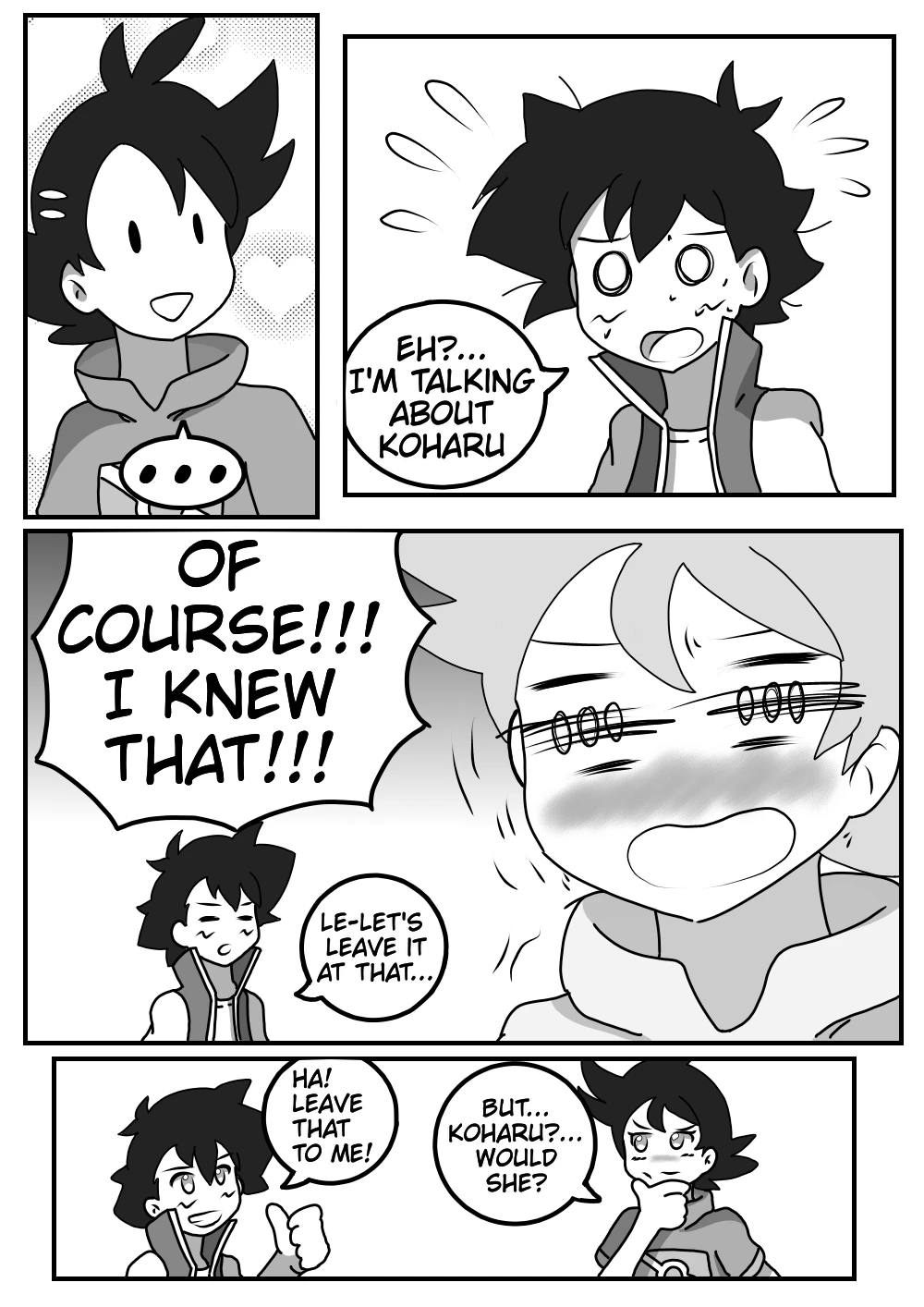 Satoshi and Koharu's Daily talk 7 porn comic picture 7