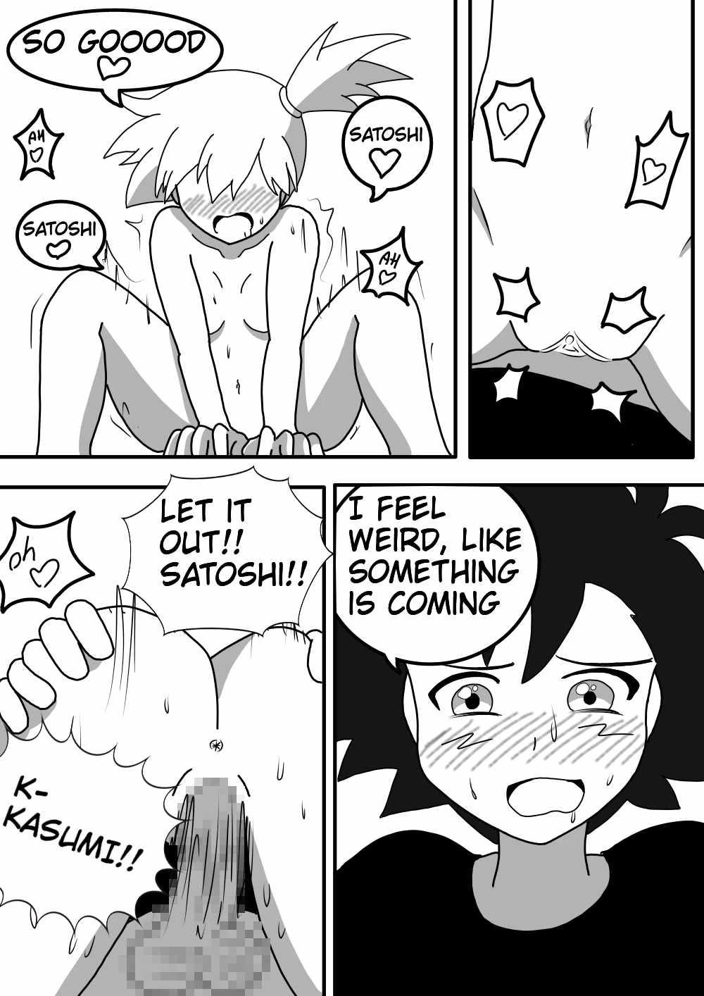 Satoshi and Koharu's Daily talk porn comic picture 11