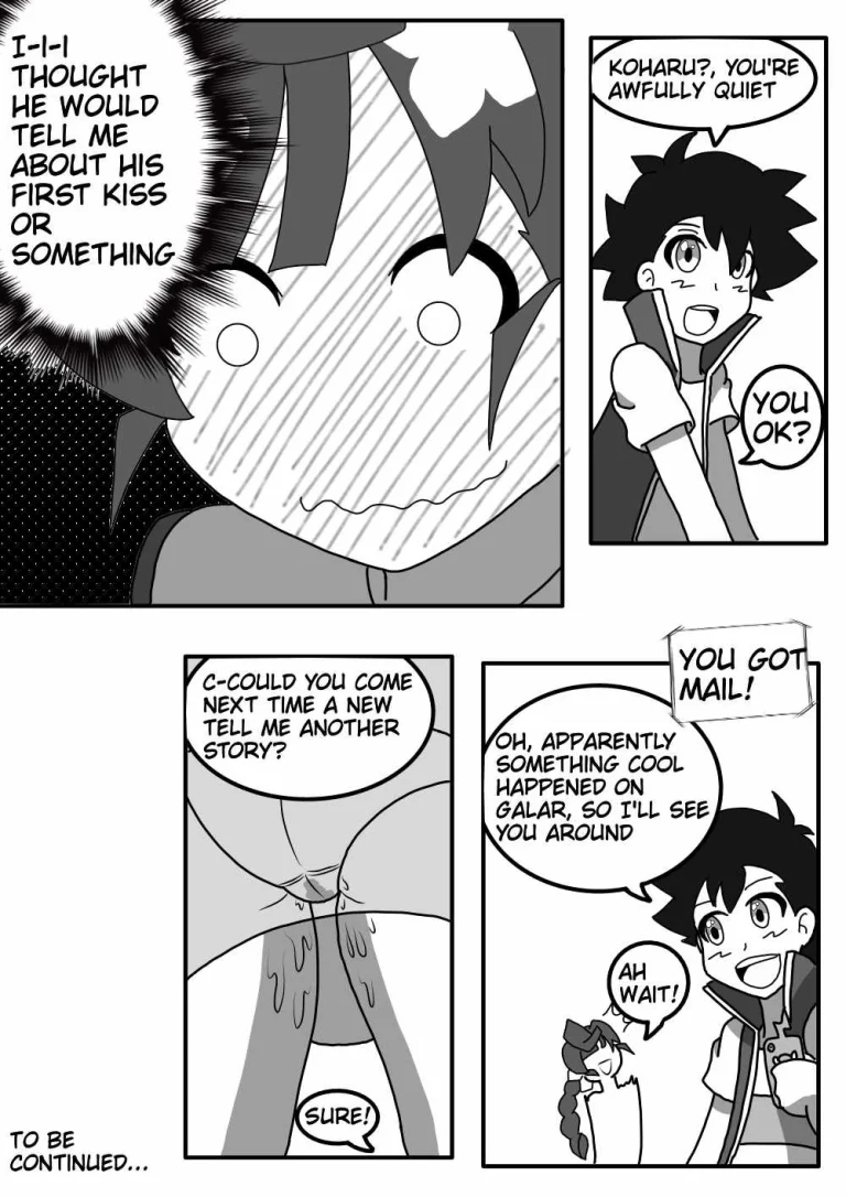 Satoshi and Koharu's Daily talk porn comic picture 13