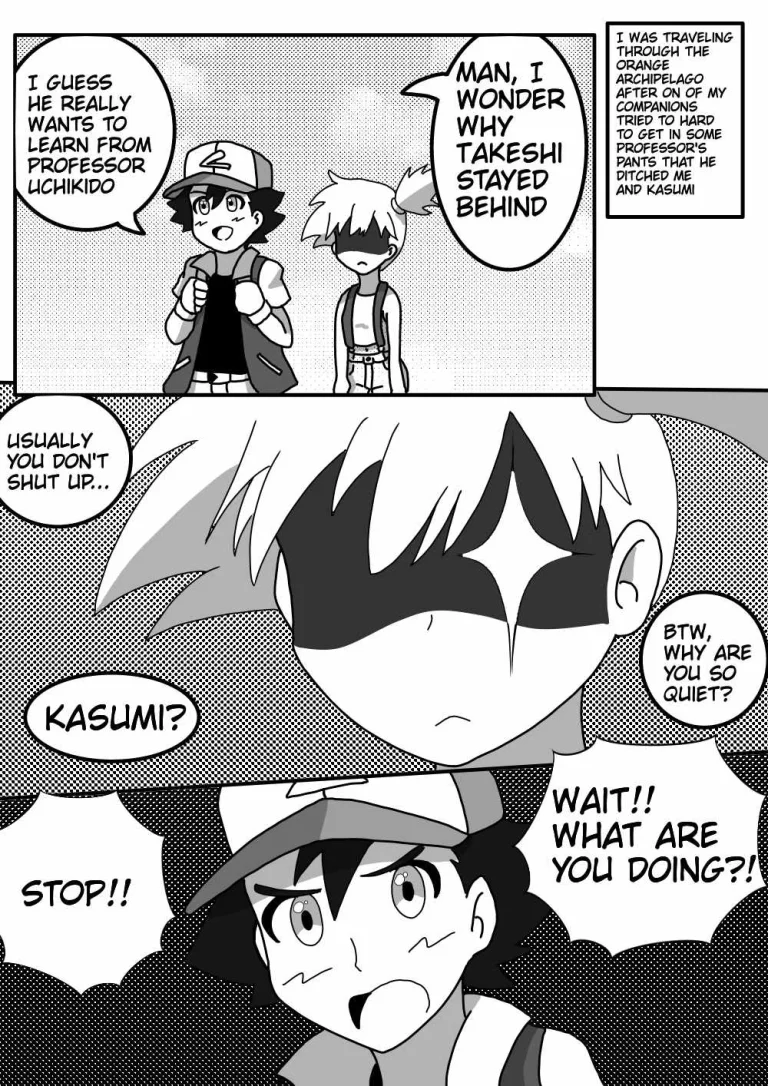 Satoshi and Koharu's Daily talk porn comic picture 6