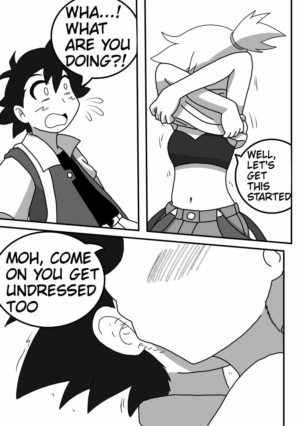 Satoshi and Koharu's Daily talk porn comic picture 8