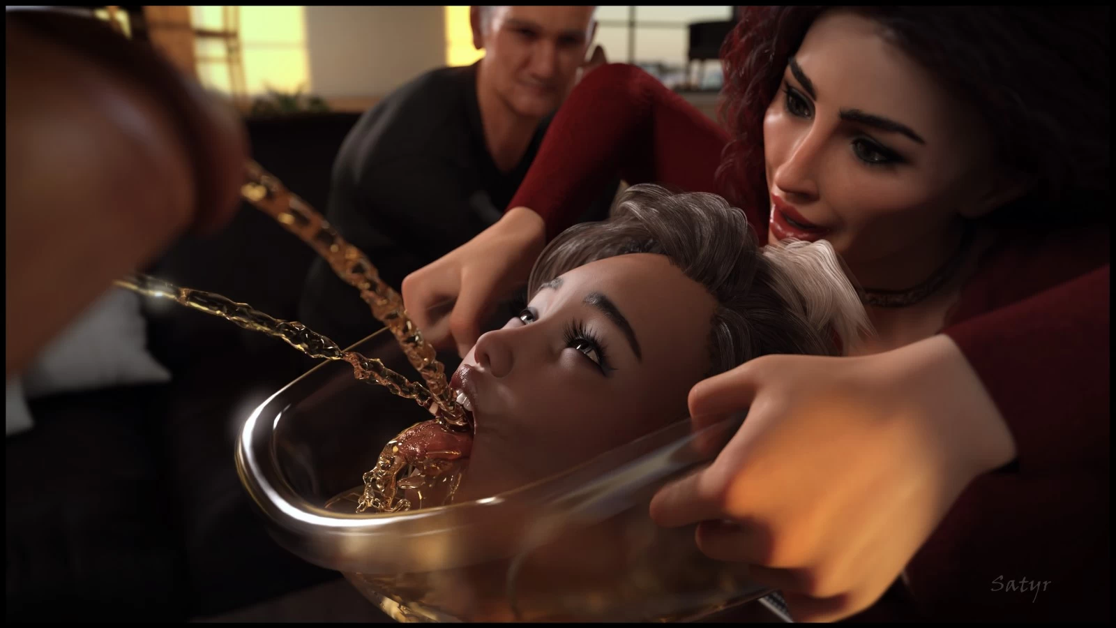 Satyr- Faye- Some Like It Wet porn comic picture 23