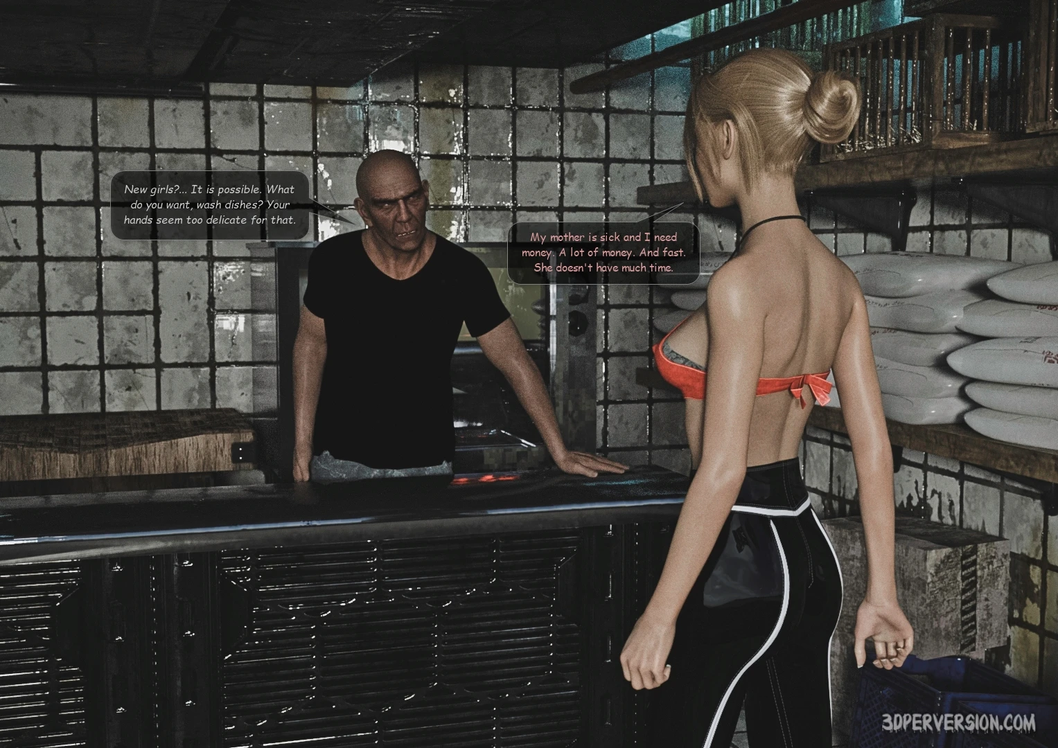 Saving mom porn comic picture 4