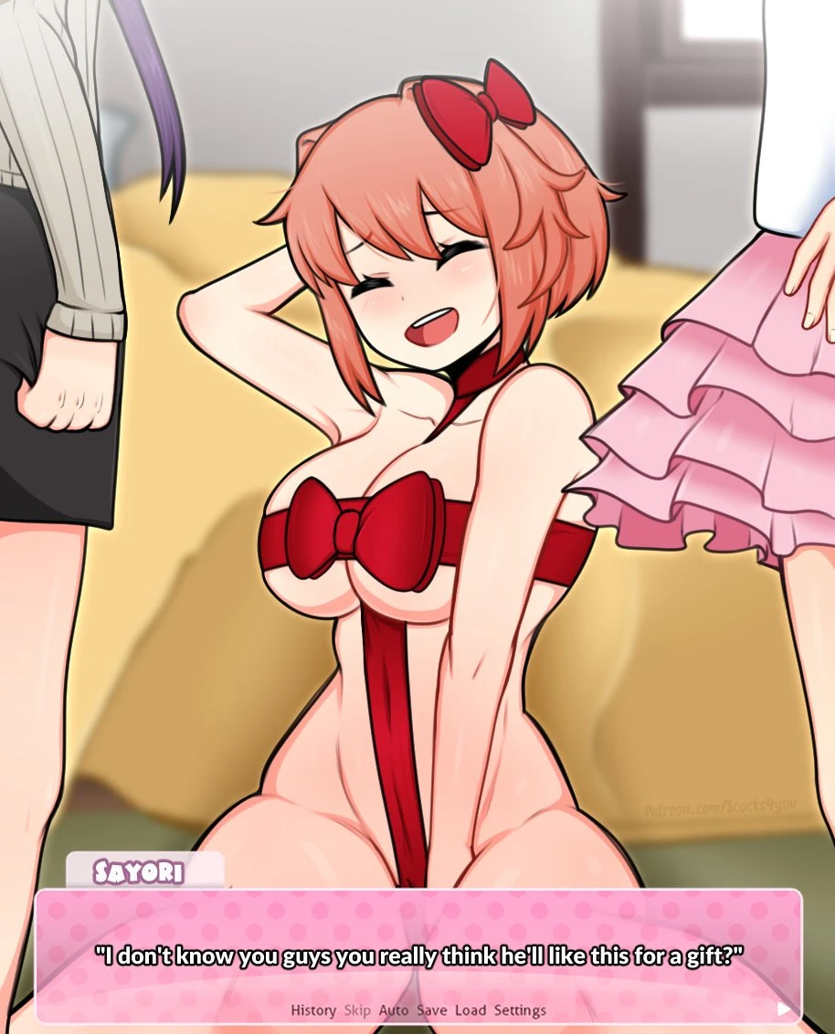 Sayori’s Slumber Party porn comic picture 1