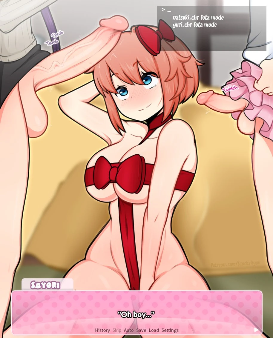 Sayori’s Slumber Party porn comic picture 2