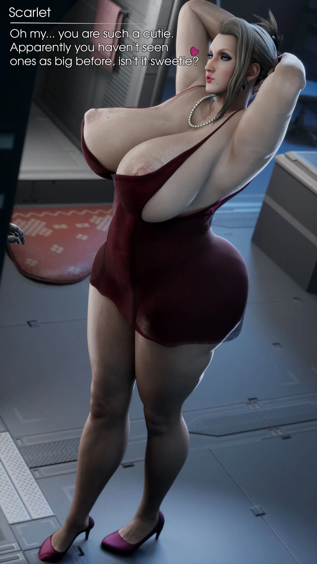 Scarlet porn comic picture 5