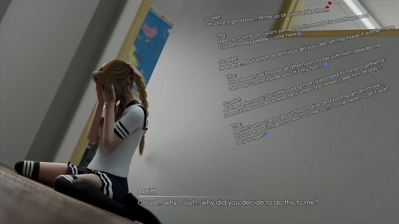 Scarlet X Tifa #01 - School Days porn comic picture 35