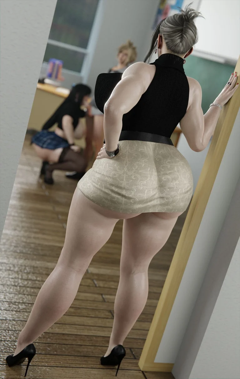 Scarlet X Tifa #01 - School Days porn comic picture 48