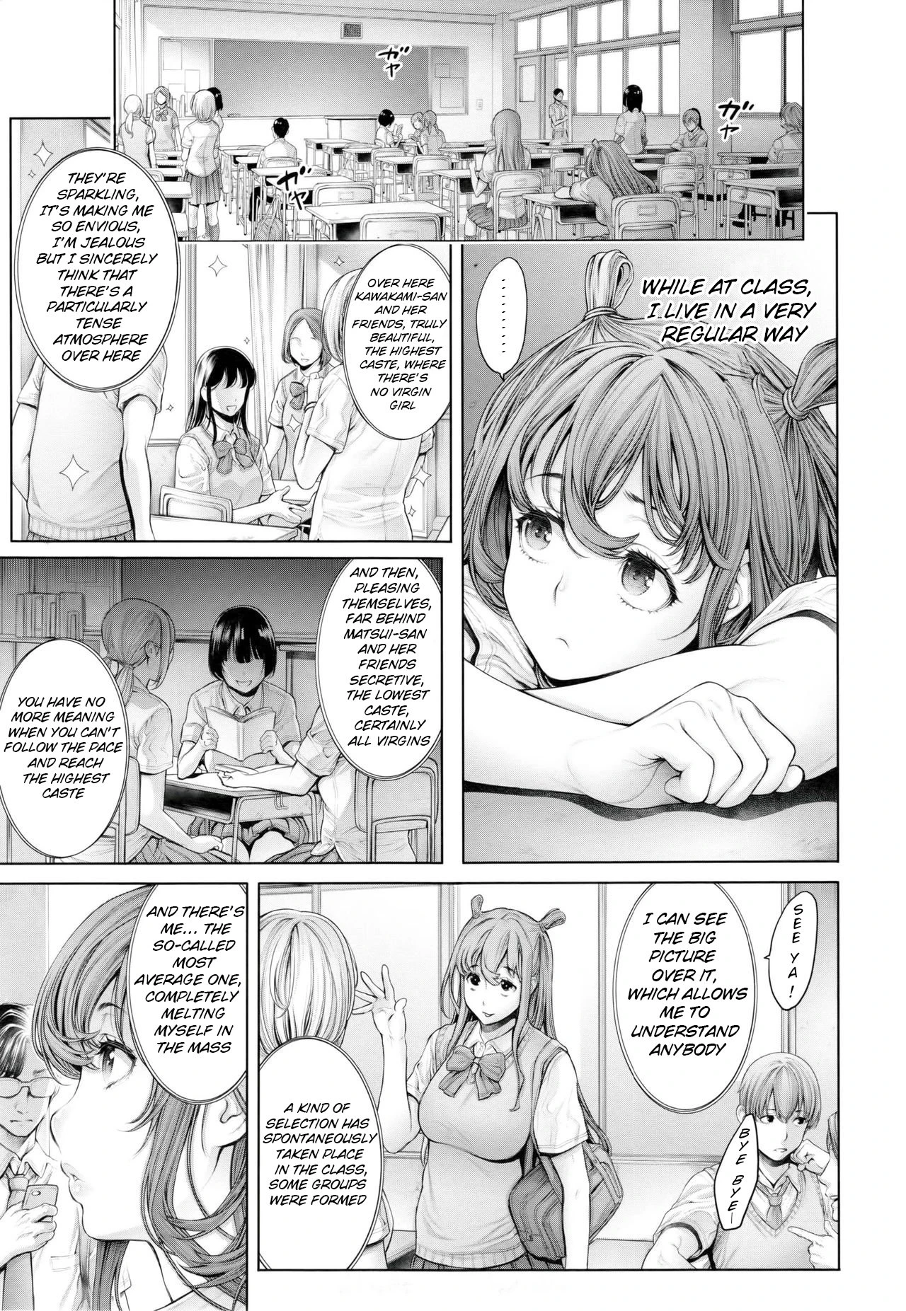 School Caste Prologue and Ch. 1-3 porn comic picture 16