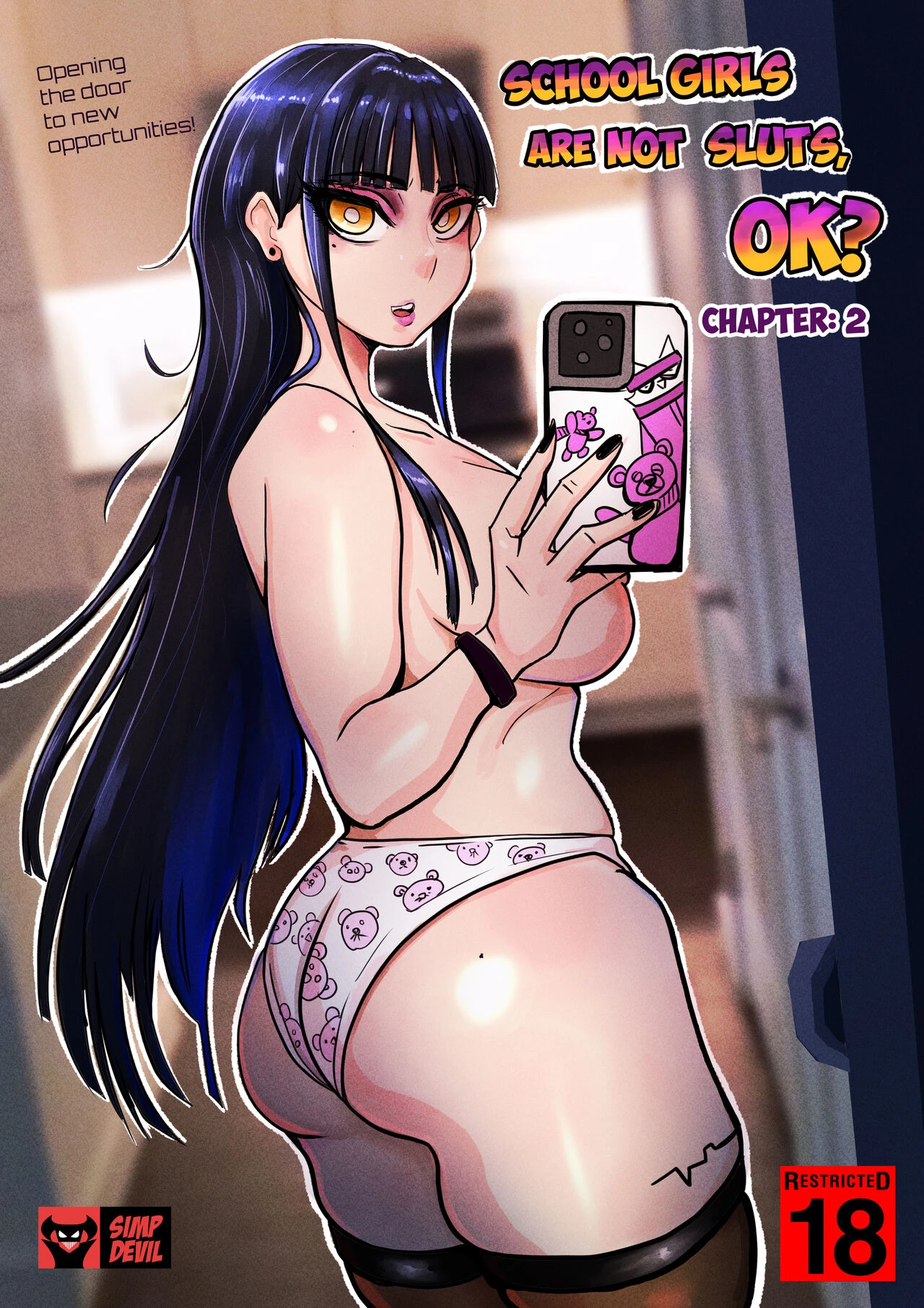 School girls are not sluts,OK? 2 porn comic picture 1