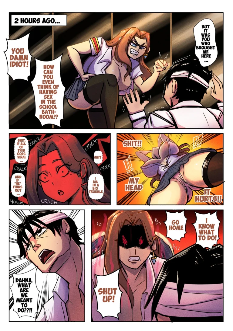 School girls are not sluts,OK? 2 porn comic picture 5