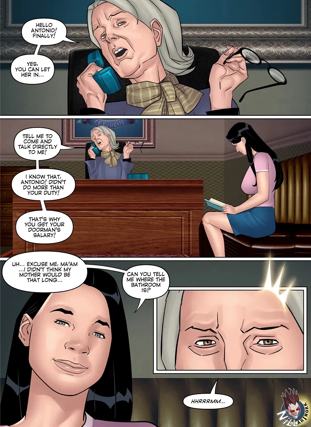 Schoolgirls 2 porn comic picture 23