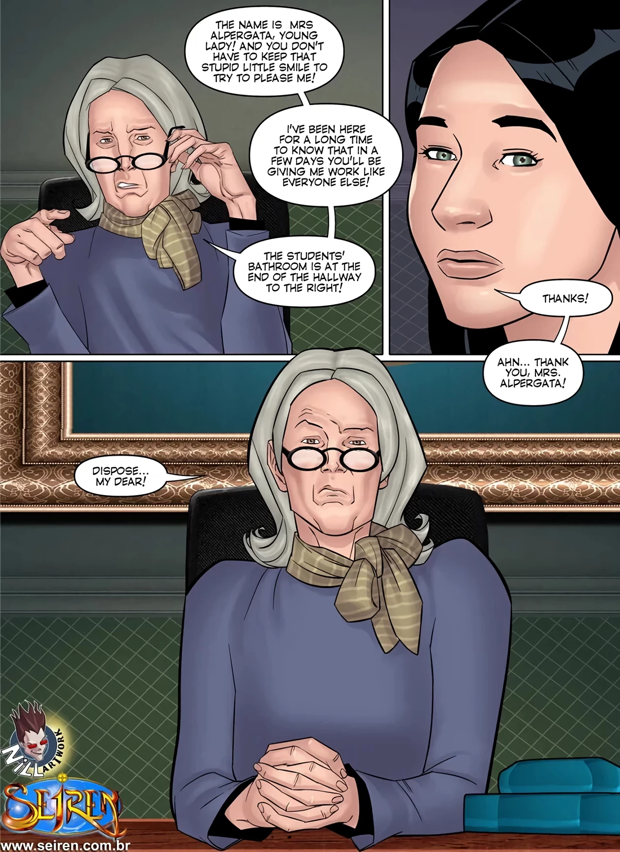 Schoolgirls 2 porn comic picture 24