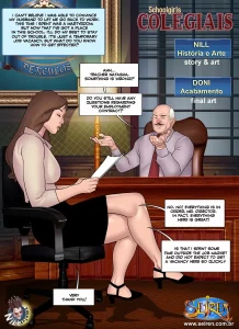 Schoolgirls porn comic picture 1