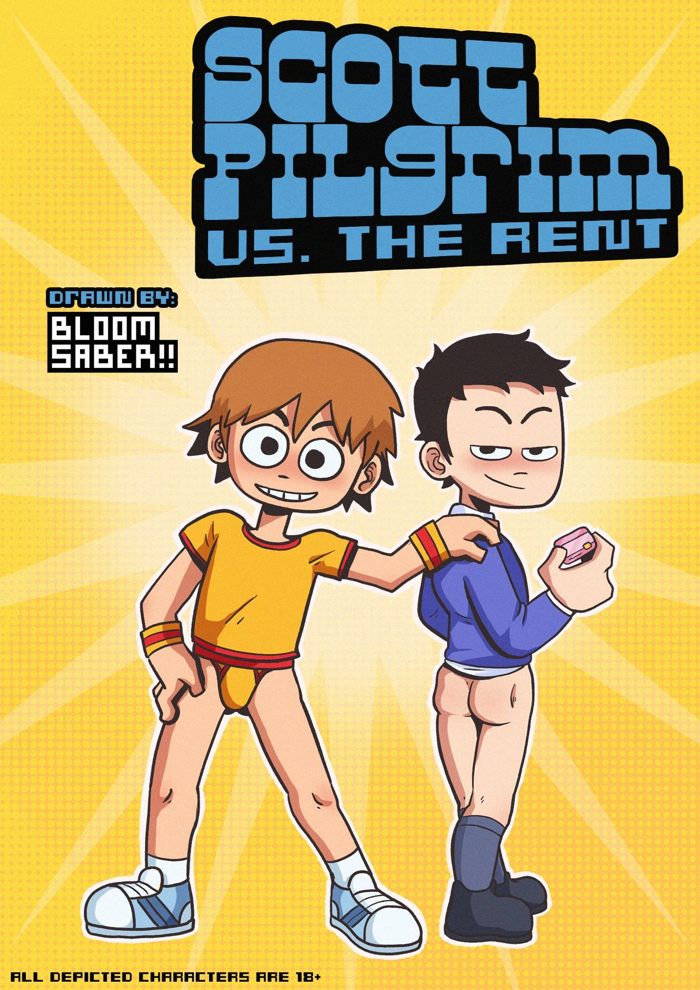 Scott Pilgrim VS The Rent porn comic picture 1