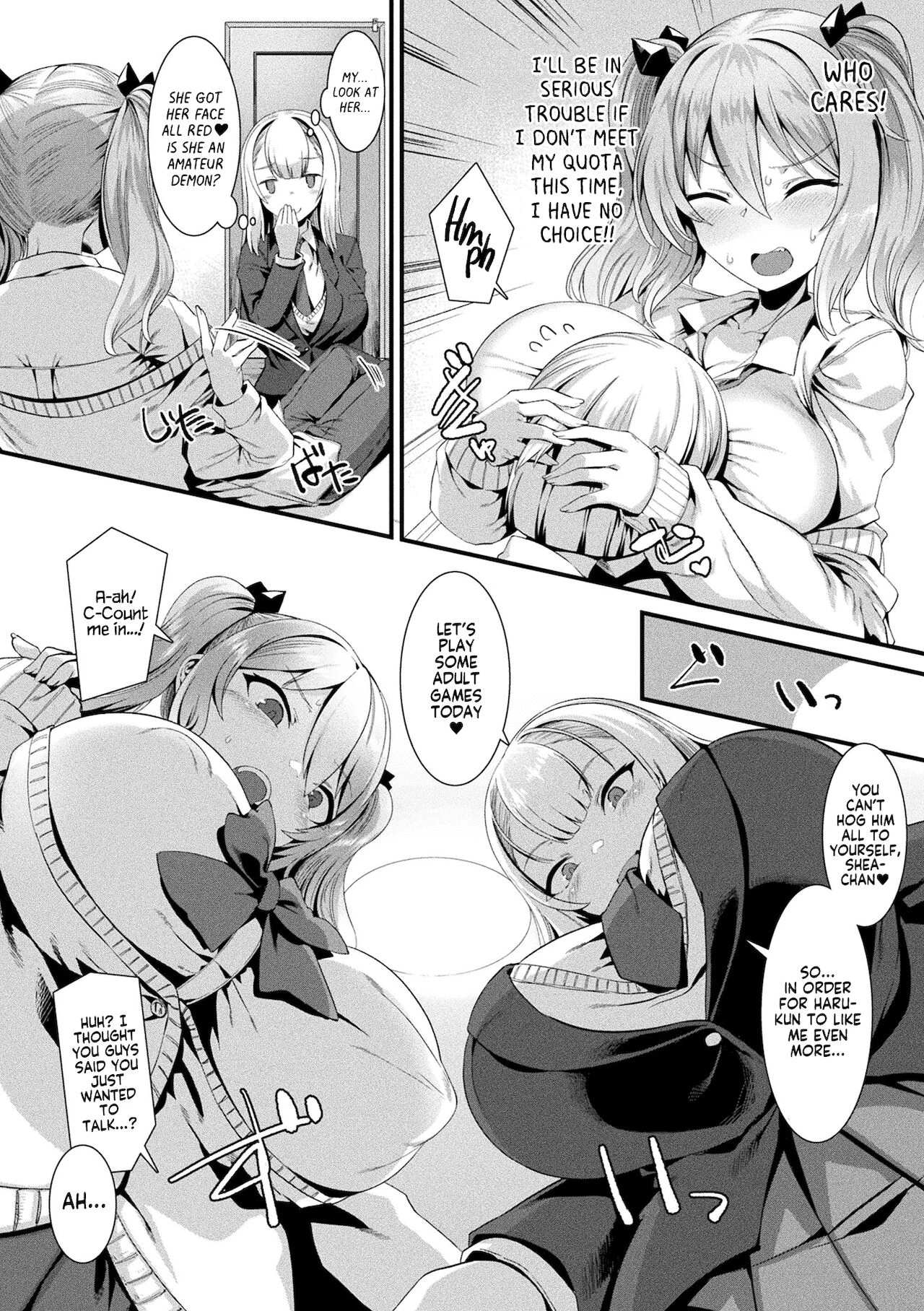 Scramble Part 1 & 2 porn comic picture 4