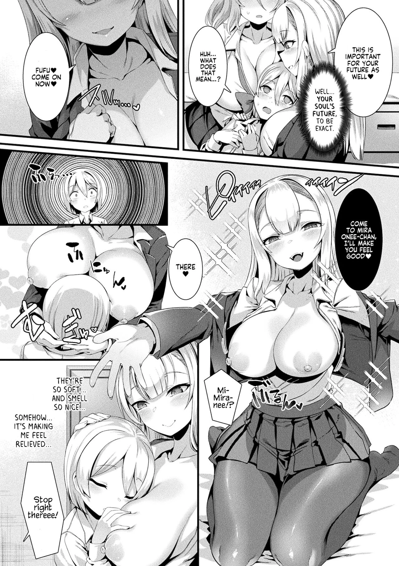 Scramble Part 1 & 2 porn comic picture 6