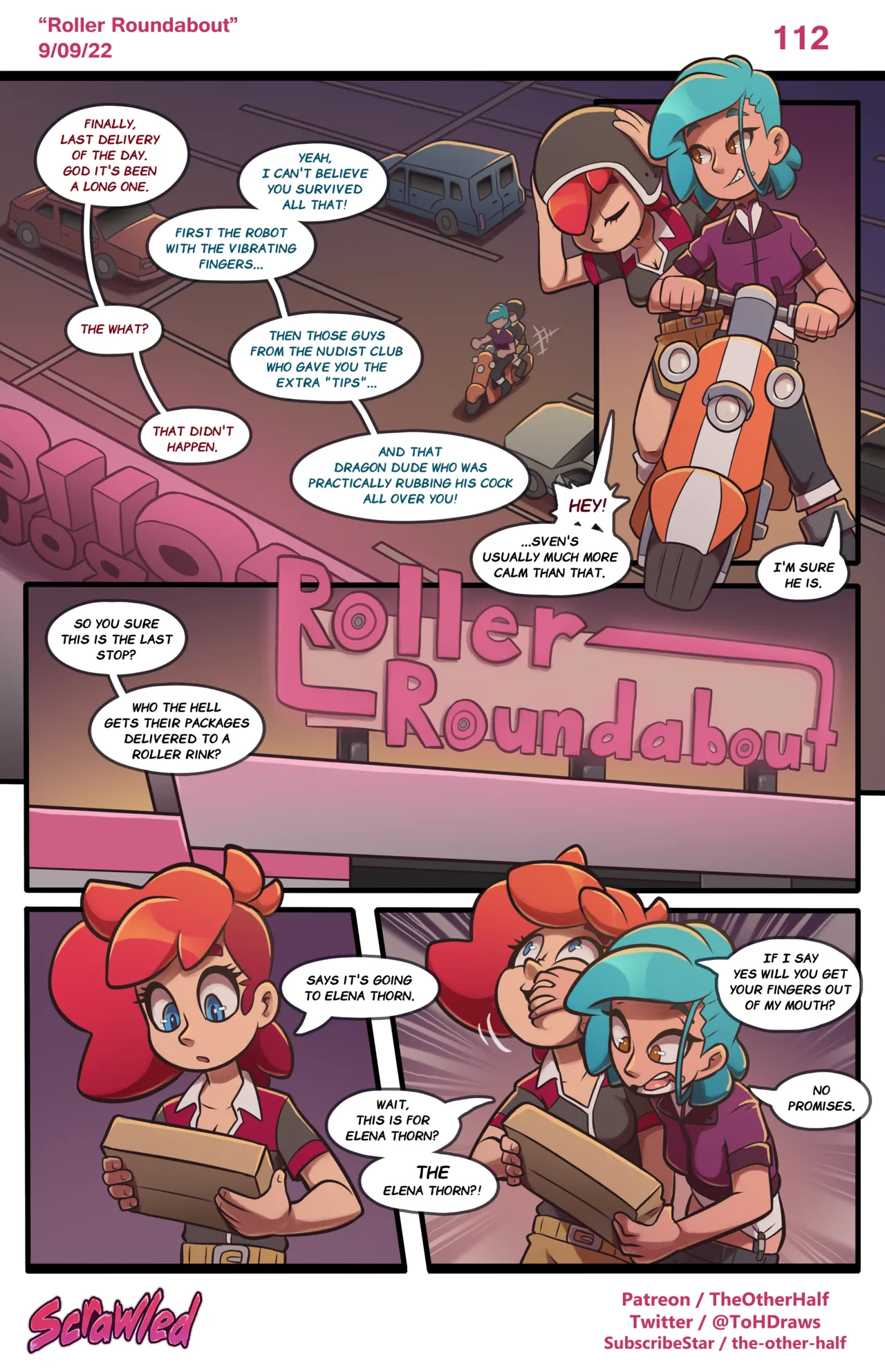 Scrawled 2 porn comic picture 21