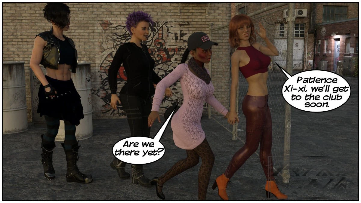 Search for the Amazon Club + Anya's House Party porn comic picture 1