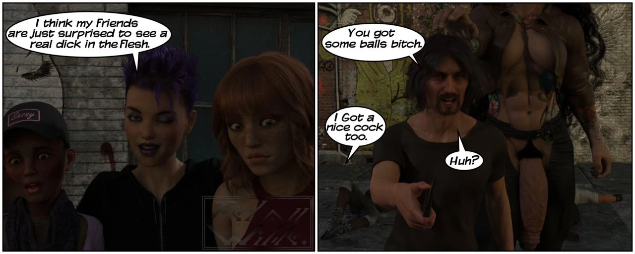 Search for the Amazon Club + Anya's House Party porn comic picture 15