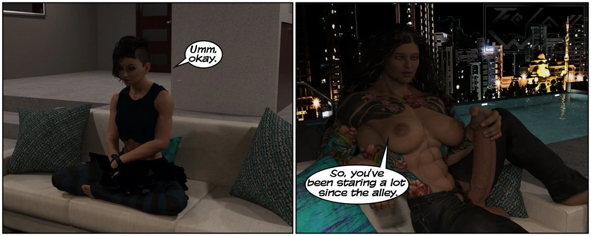 Search for the Amazon Club + Anya's House Party porn comic picture 23