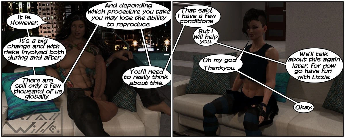 Search for the Amazon Club + Anya's House Party porn comic picture 26