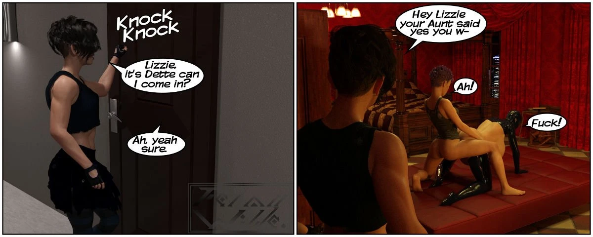 Search for the Amazon Club + Anya's House Party porn comic picture 27