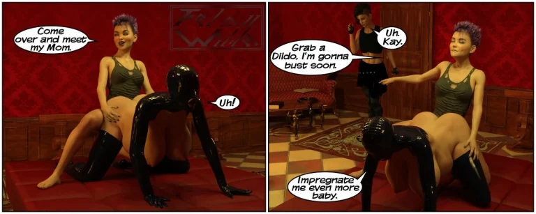 Search for the Amazon Club + Anya's House Party porn comic picture 29