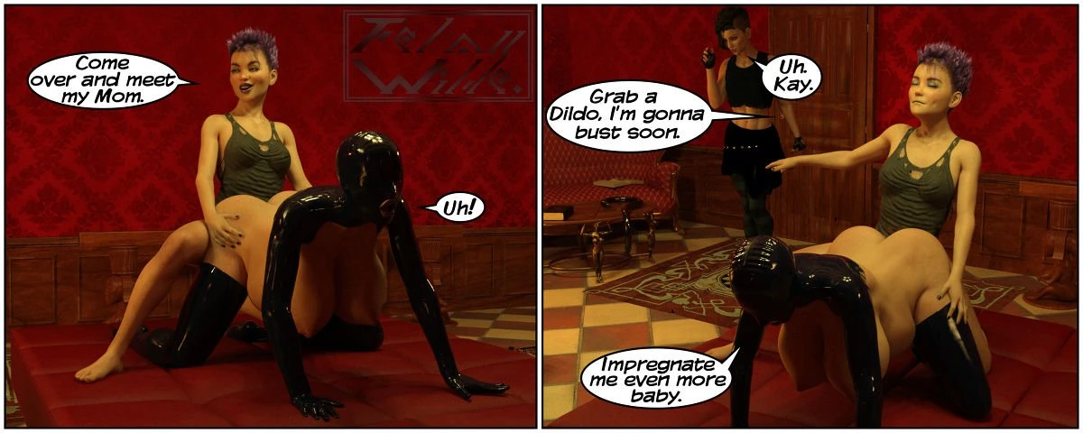 Search for the Amazon Club + Anya's House Party porn comic picture 29