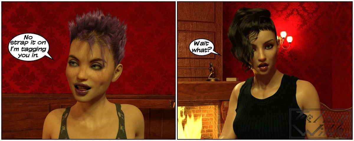 Search for the Amazon Club + Anya's House Party porn comic picture 32