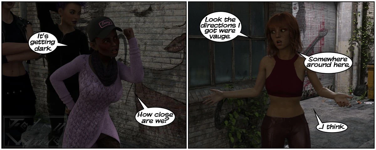 Search for the Amazon Club + Anya's House Party porn comic picture 4