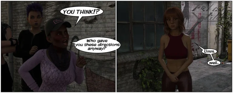 Search for the Amazon Club + Anya's House Party porn comic picture 5