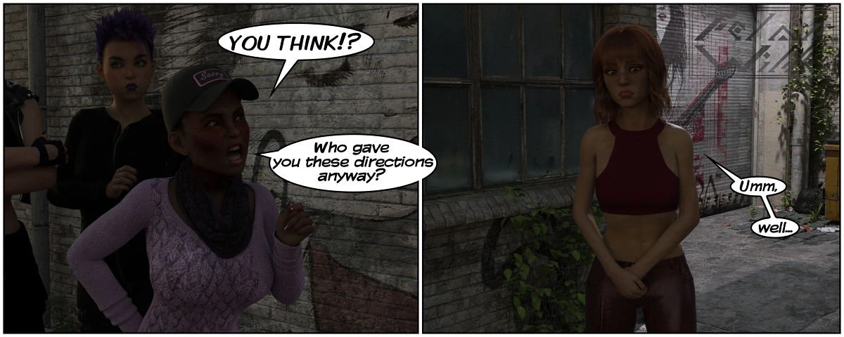 Search for the Amazon Club + Anya's House Party porn comic picture 5