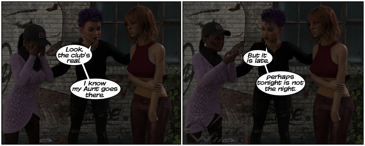 Search for the Amazon Club + Anya's House Party porn comic picture 7