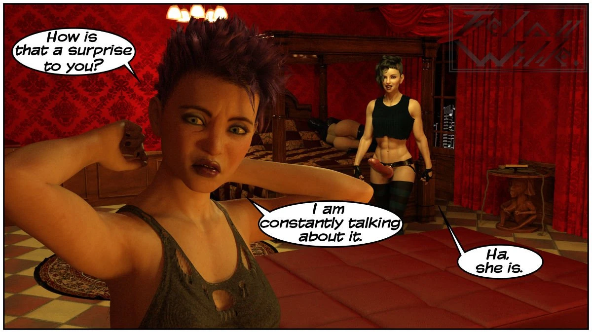 Search for the Amazon Club + Anya's House Party porn comic picture 73