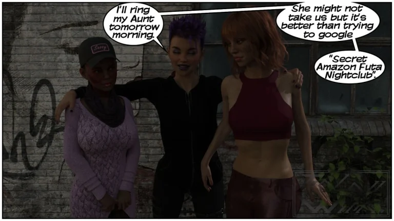 Search for the Amazon Club + Anya's House Party porn comic picture 8