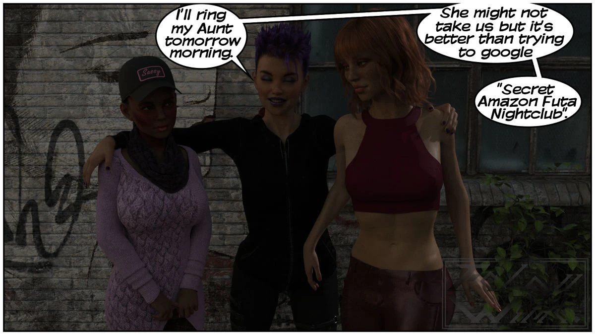 Search for the Amazon Club + Anya's House Party porn comic picture 8