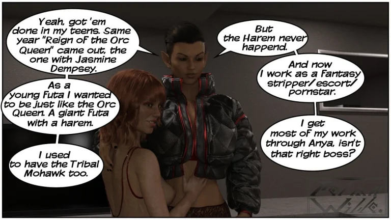 Search for the Amazon Club + Anya's House Party porn comic picture 87