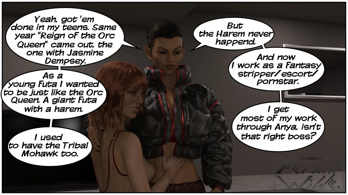 Search for the Amazon Club + Anya's House Party porn comic picture 87