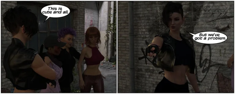 Search for the Amazon Club + Anya's House Party porn comic picture 9