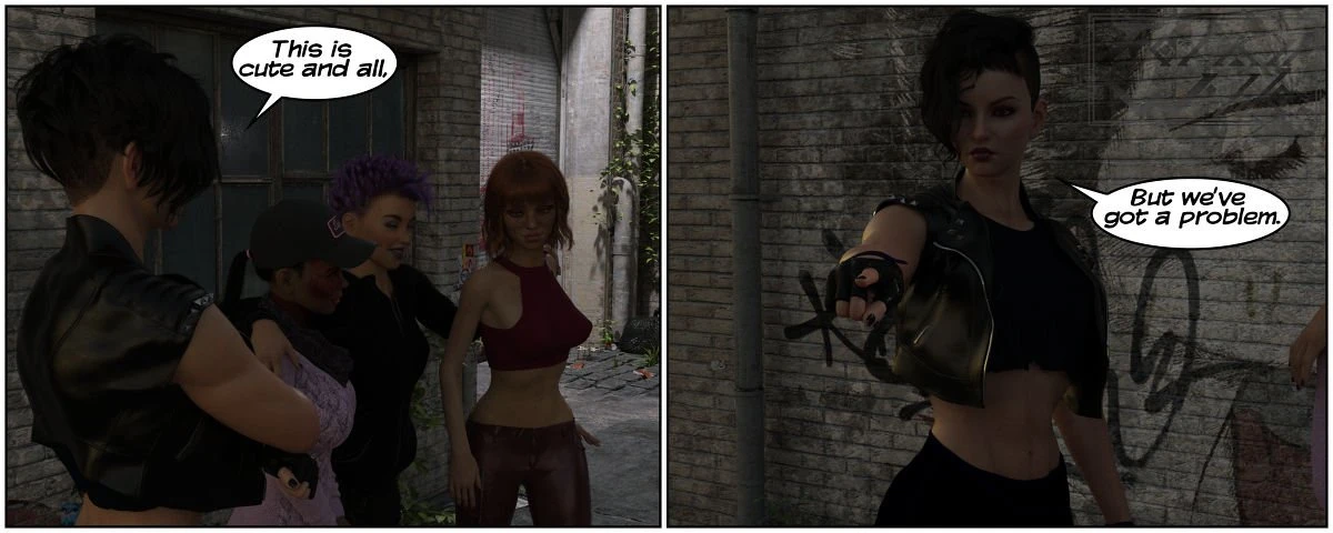 Search for the Amazon Club + Anya's House Party porn comic picture 9