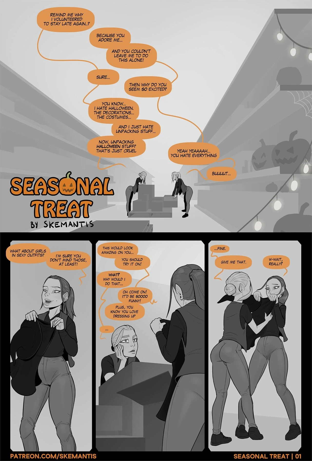 Seasonal Treat porn comic picture 1