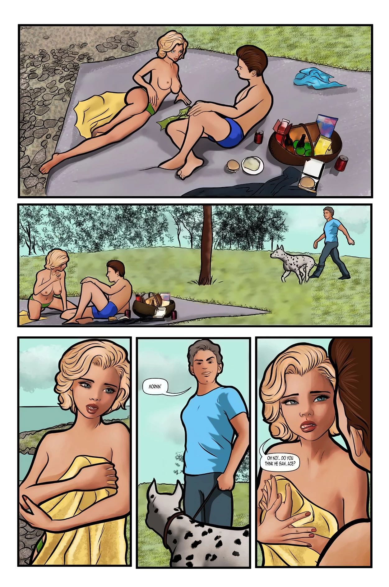 Seasons 4: Spring Blossom porn comic picture 9