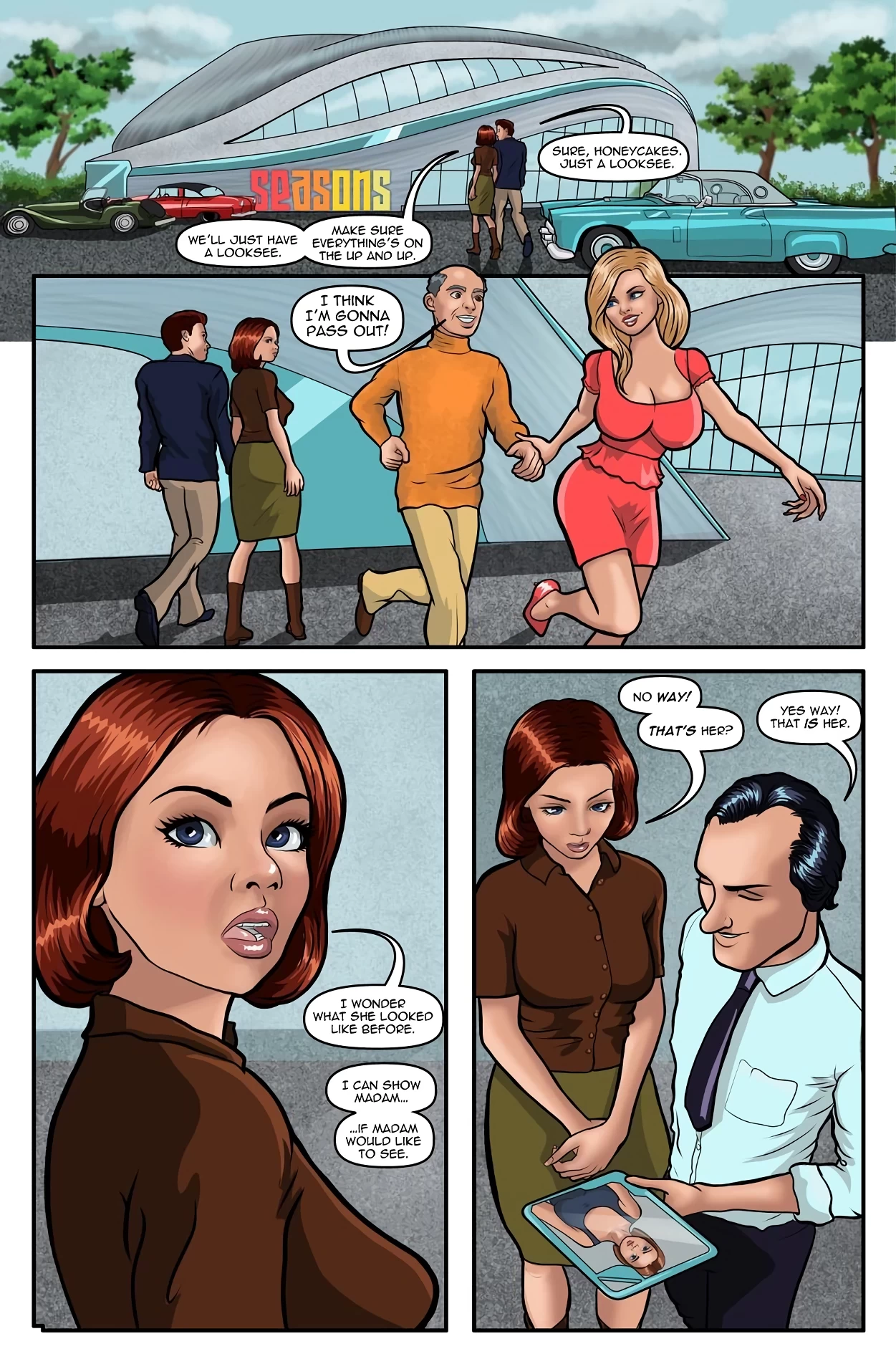 Seasons Summer Breeze porn comic picture 4