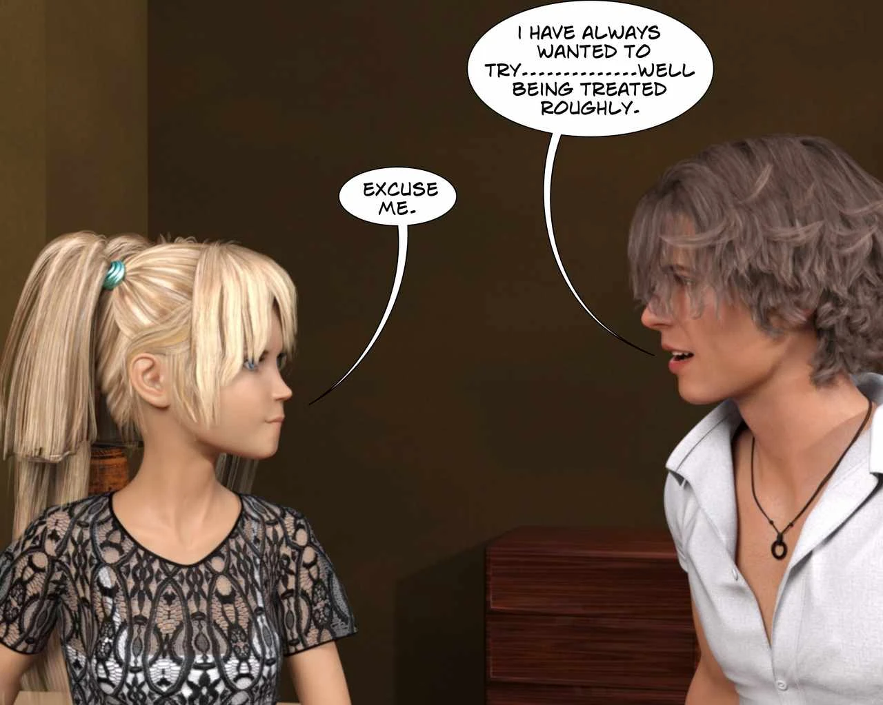 Second Date porn comic picture 4