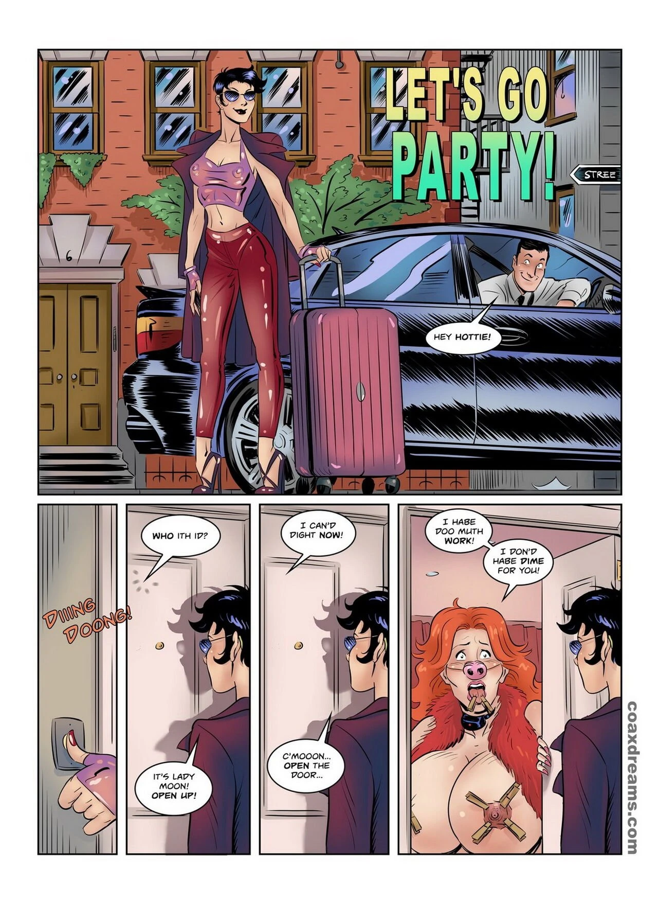 Secret Domination League 4 porn comic picture 2